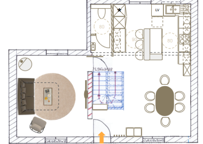 Transformation maison - projet avant après rénovation intérieure