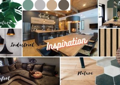 Planche tendance, Transformation maison - projet avant après rénovation intérieure
